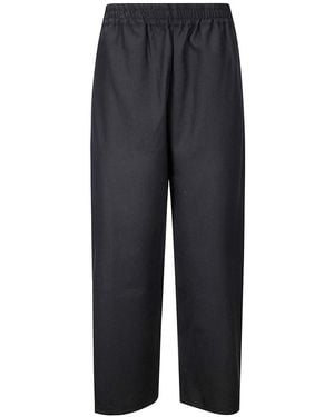 Studio Nicholson Sporty Curve Leg Pants - Blue