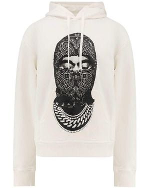 ih nom uh nit Cotton Sweatshirt - White