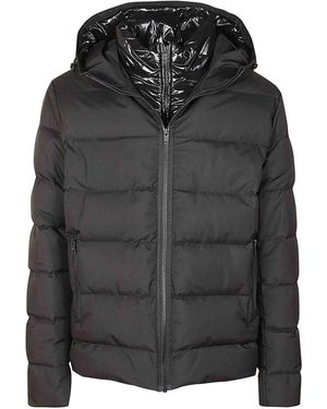 Fay Technical Padded Double-Front Down Jacket - Black