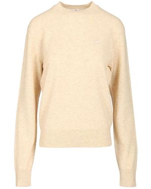 Acne Studios Crew Neck Sweater - Natural
