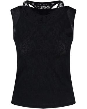 Our Legacy Tank Top - Black