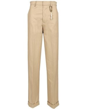 DARKPARK Tomi Straight Leg Trousers - Natural