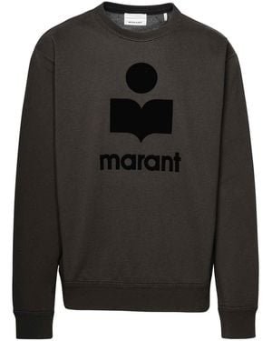 Isabel Marant Mikoy Logo Sweatshirt - Black