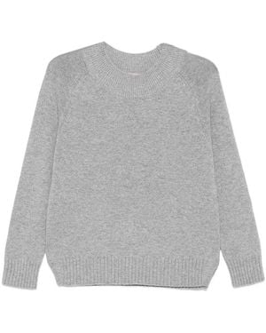 Purotatto Suéter Cuello Redondo - Gris