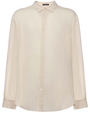 Ann Demeulemeester Andre Classic Shirt - Natural