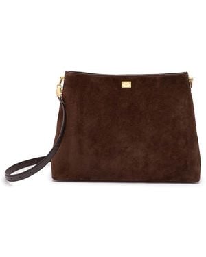 Dolce & Gabbana Large 'Vittoria' Bag - Brown