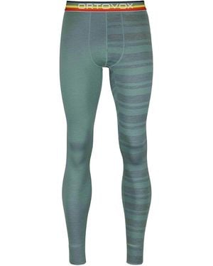 Ortovox 185 Rock'N'Wool Long Trousers - Blue