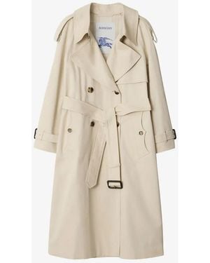 Burberry Trench Coat Fitzrovia Dk - Natural