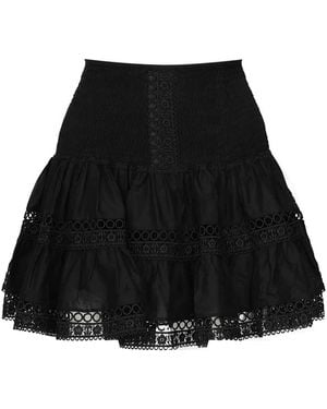 Charo Ruiz Hortens Mini Skirt - Black