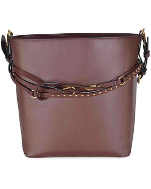 Pinko Bag Made Of Leather - Purple