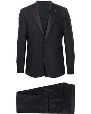 Tagliatore Three-Piece Suit - Blue