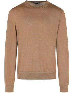 Tom Ford Wool Jumper - Brown