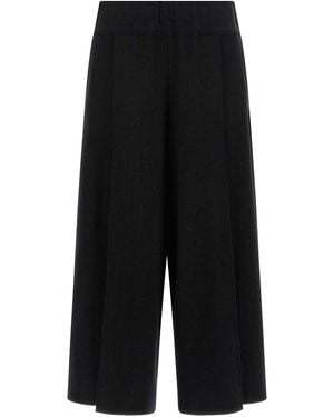 Pleats Please Issey Miyake Campagne Trousers - Black