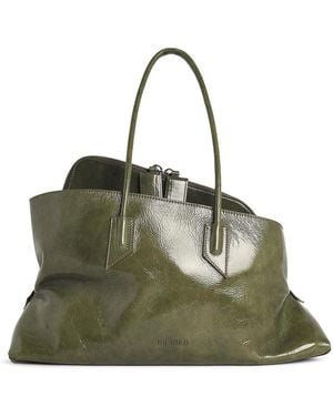 The Attico Medium 'La Passeggiata' Leather Bag - Green