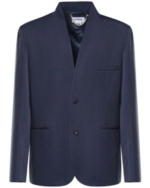 Hed Mayner Single-Breasted Tailored Jacket - Blue