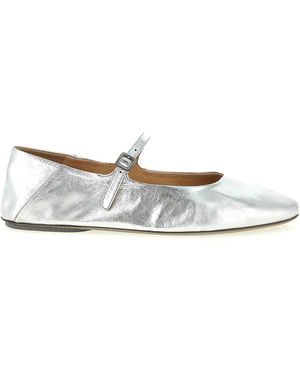 Marsèll Strascico Ballet Flats - White