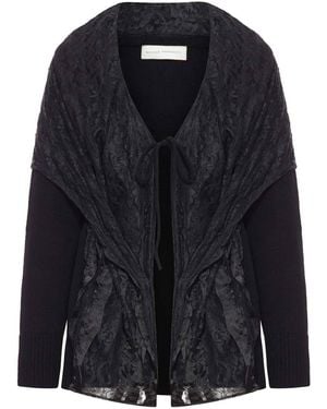 Niccolò Pasqualetti Cashmere Blend Cardigan - Black