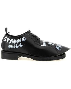 Comme Des Garcons Hommes Plus Commedesgaronshommeplus X Lace-Up Shoes - Black
