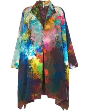 Yavi Long Jacket - Blue