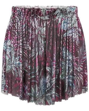 Rabanne Shorts Wire Mesh - Purple