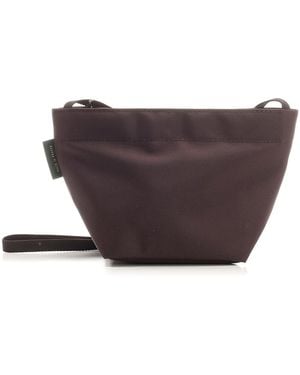 Herve Chapelier Small Cross Body Bag - Brown