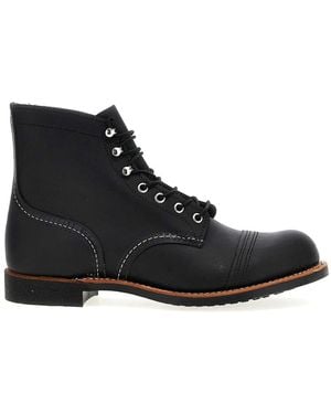 Red Wing Iron Ranger Ankle Boots - Black