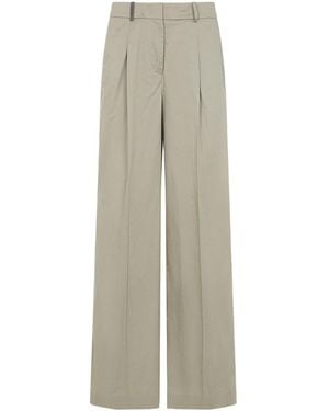 Peserico Cotton Pants - Gray