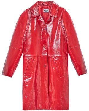 Moschino Long Jacket - Red