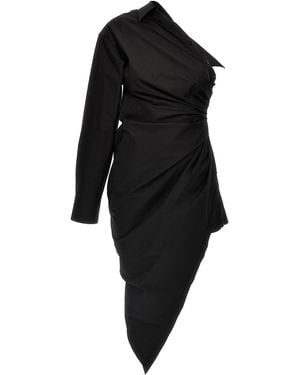 Alexander Wang Asymmetrical Short Dress - Black