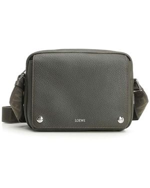 Loewe Borsa A Tracolla Media - Grigio