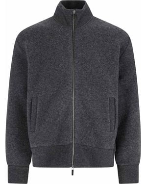 Thom Browne Giacca Zip - Gray