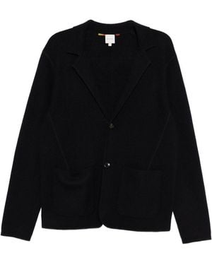 Paul Smith Knitted Blazer - Black