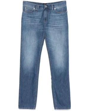 Brioni Slim Fit Denim Jeans - Blue