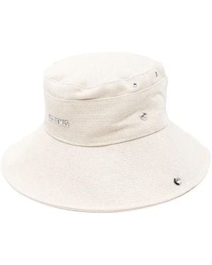 Jacquemus Le Bob De-Nimes Bucket Hat - White
