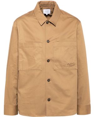 Maison Kitsuné Cotton Shirt - Natural