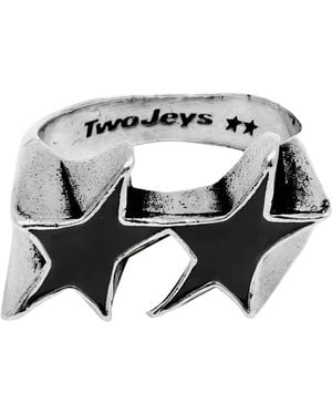 Twojeys Star Precious Metals Ring - Metallic