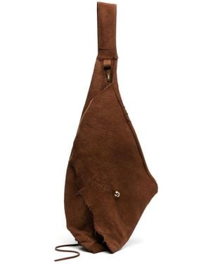 Undercover Leather Tote Bag - Brown