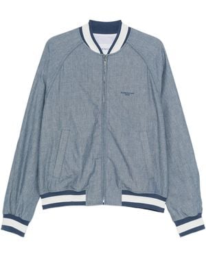 Givenchy Striped Blouson - Blue