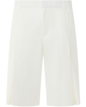 CASABLANCA Belt-Loops Shorts - White