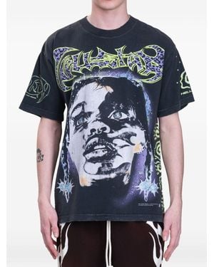 HELLSTAR Amen T-Shirt - Blue