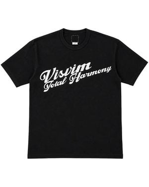 Visvim Logo-Print Cotton T-Shirt - Black