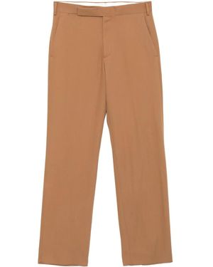Lardini Straight-Leg Chinos - Brown