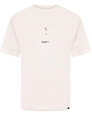 Massimo Osti Studio Lettering-Detail T-Shirt - Grey