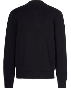Lacoste Zip Logo-Detail Cardigan - Blue