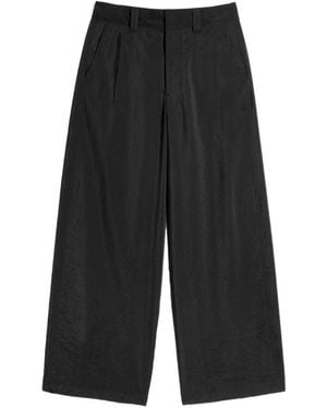 Lemaire Straight Tailored Trousers - Black