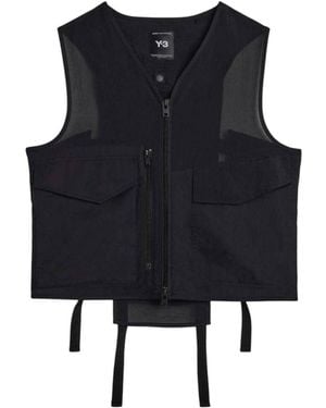 Y-3 Pocket Vest - Black