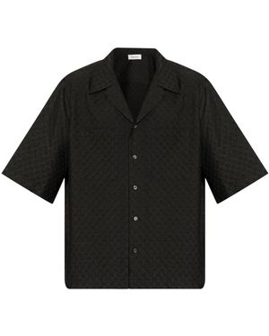 McQueen Short Sleeve Shirts - Black