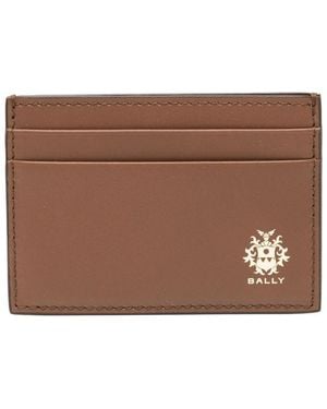 Bally Leather Cardholder - Brown