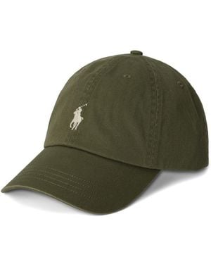 Polo Ralph Lauren Logo-Embroidered Baseball Cap - Green