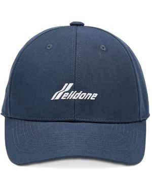 we11done Se11Done Baseball Cap - Blue